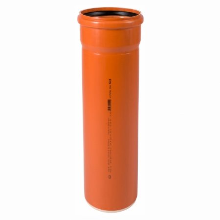 Труба НПВХ коричневый SN4 Дн110х3,2 L=1м (86) Ostendorf