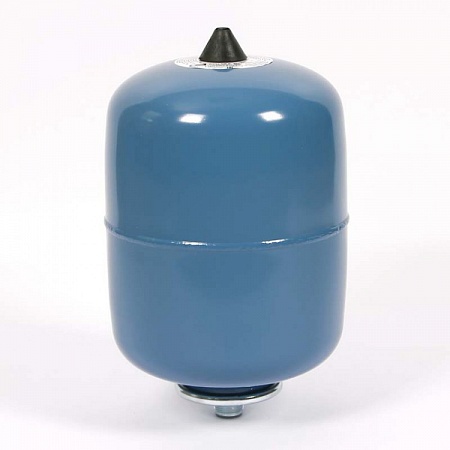 Мембранный бак DE 8 (10 бар) для водоснабжения вертикальный (цвет синий)